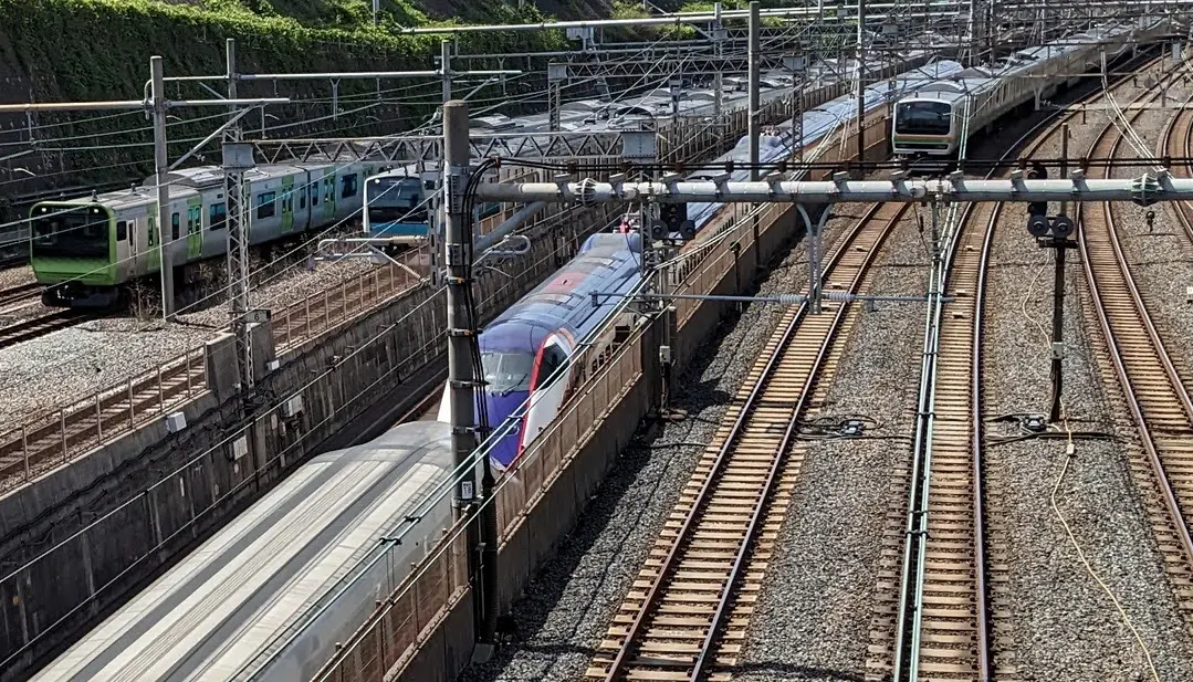 日暮里駅のトレインミュージアム