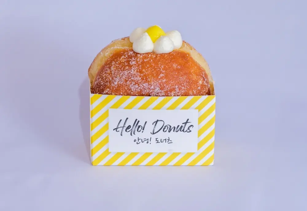 Hello! Donutsのウユクリーム　ドーナツ