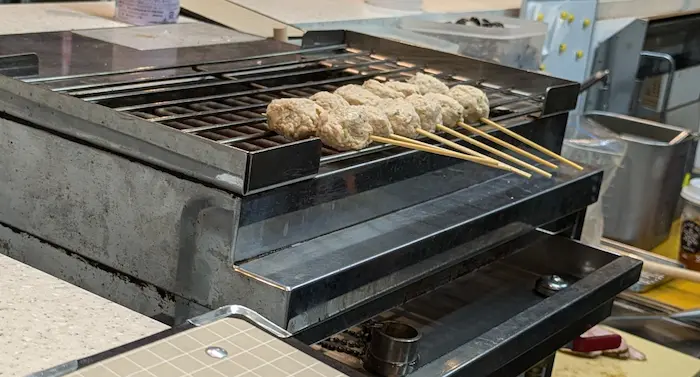 東京都練馬駅北口のラーメン屋minatomenの宍道湖しじみ中華そばのつくね