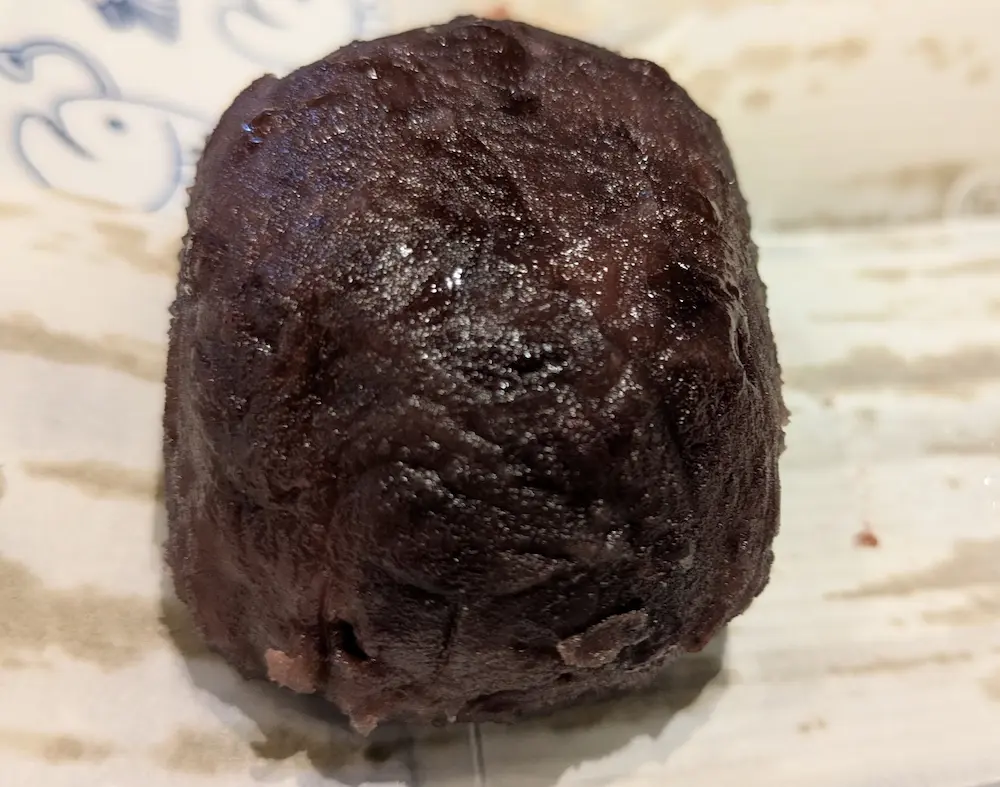 和菓子屋「仙太郎」の粒あんおはぎ