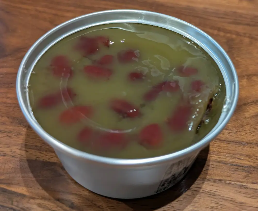 和菓子屋「仙太郎」の抹茶水羊羹