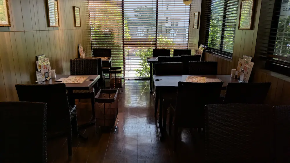 星乃珈琲 練馬中村店の店内の様子