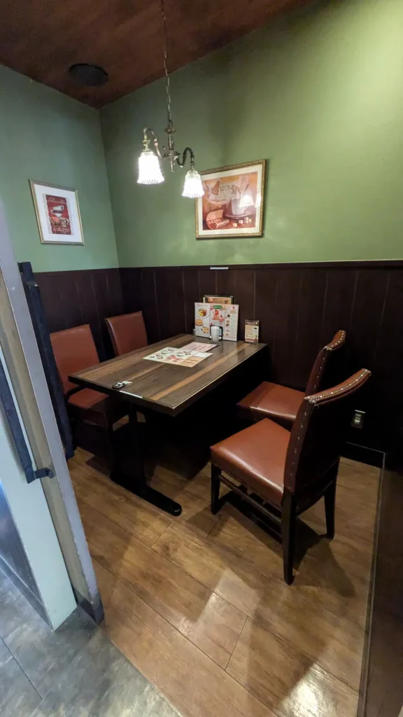 星乃珈琲 練馬中村店の店内の様子