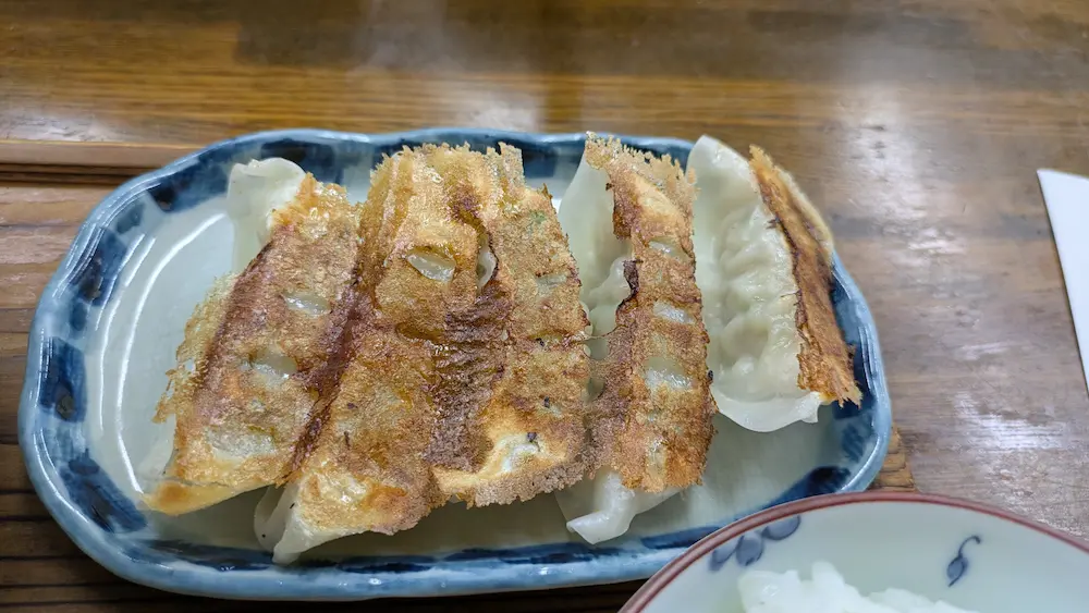 練馬にあるラーメンふくちゃんの餃子