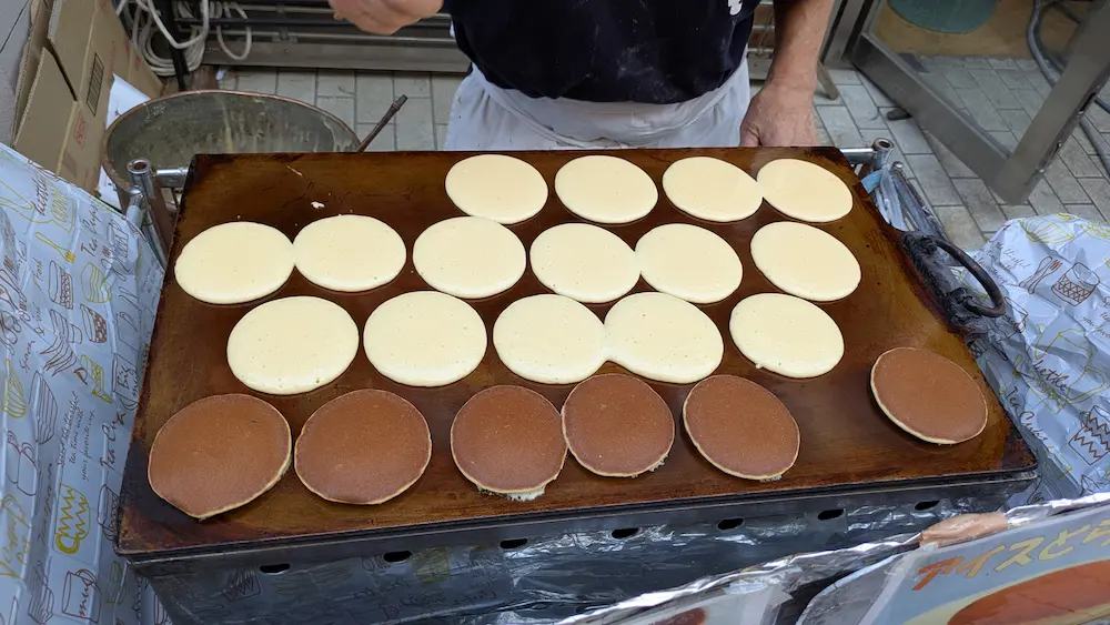 銅板で焼いた絶品どら焼き