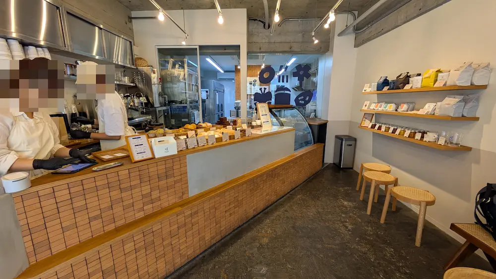 DAILY BAKES デイリーベイクスの店内の雰囲気